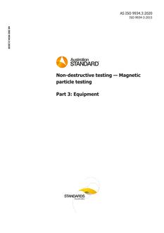 AS ISO 9934.3:2020