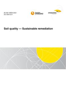 AS ISO 18504:2022